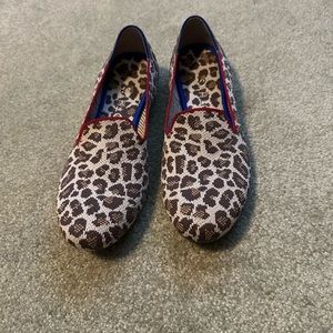 Rothy’s cheetah print loafer